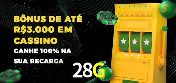 28G melhor bônus de depósito